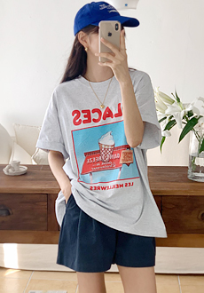 [봄신상]주문폭주아이스크림 반팔 티셔츠